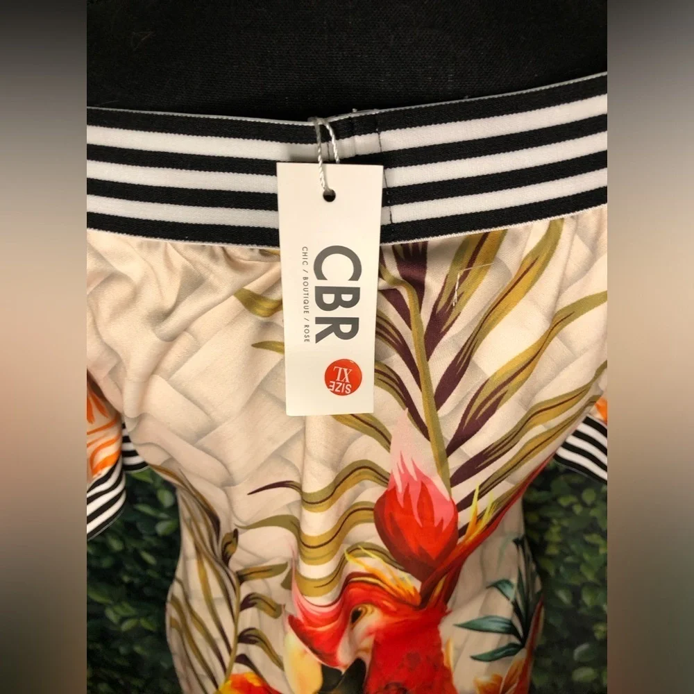 CBR Tropical Vacation Vibes Mini Dress Size XL - Picture 13 of 14